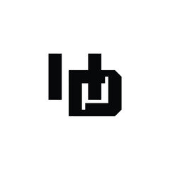 HD monogram logo design letter text name symbol monochrome logotype alphabet character simple logo