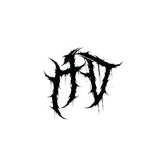 HD monogram logo design letter text name symbol monochrome logotype alphabet character simple logo