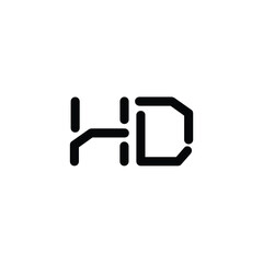 HD monogram logo design letter text name symbol monochrome logotype alphabet character simple logo