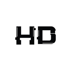 HD monogram logo design letter text name symbol monochrome logotype alphabet character simple logo