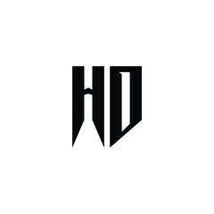 HD monogram logo design letter text name symbol monochrome logotype alphabet character simple logo