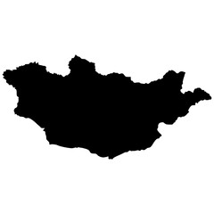 Obraz premium Mongolia Map