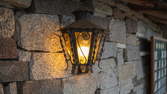 お洒落なランプ