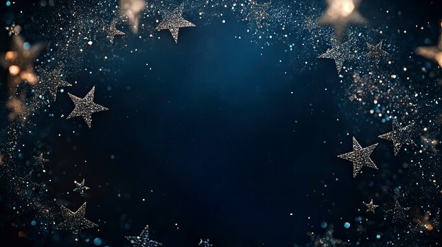 "Stylish white 'Happy New Year' in script, set on a smooth red-to-orange gradient background with ample space for text." - Powered by Adobe