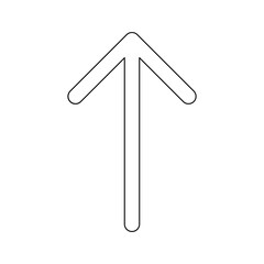 Obraz premium Arrow icon in line style