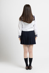 日本人の女子高生