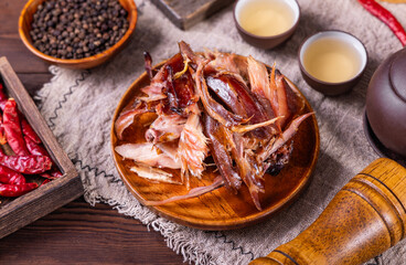 Zhumadian Runan county specialty food dried rabbit