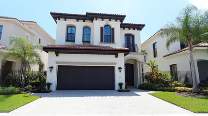 Upscale Home in Relaxed Neighborhood with Soft Shadows