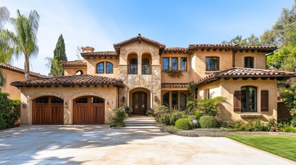 Upscale Home in Relaxed Neighborhood with Soft Shadows