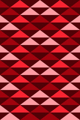 Simple red arrows Seamless native pattern Thailand