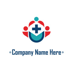 Obraz premium Medical Health Logo design