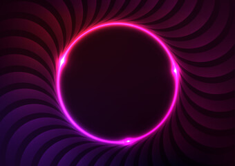 Dark circles center graphics modern background