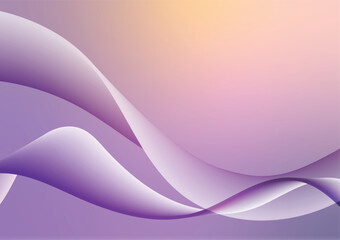 Modern line curve purple presentation background