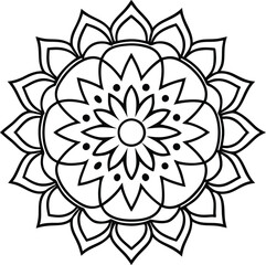 abstract floral ornament