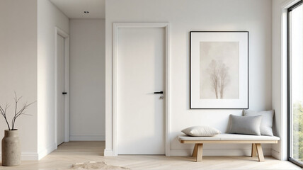 room with door