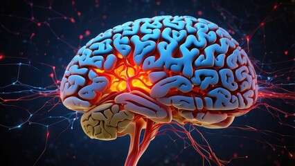 The human brain's basal ganglia are subcortical nuclei that regulate motor processes, cognition, emotions, learning, and voluntary-