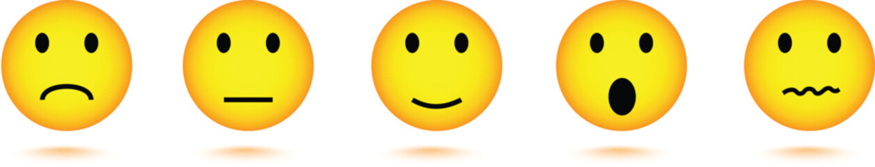 Emotional Expressions Emoji Icon