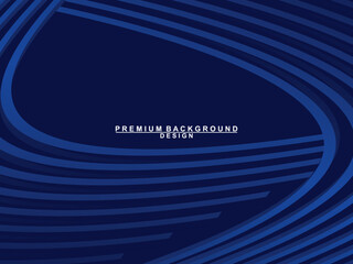 Premium background design with dark blue luxury motif. Vector horizontal template, for digital lux business banners, contemporary formal invitations, luxury vouchers, gift certificates, etc.