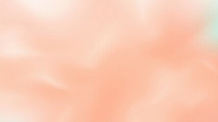 Abstract peach and white gradient background, soft and delicate, with subtle swirls and a hint of green