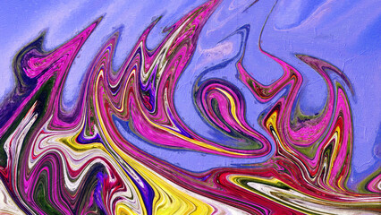 Abstract Oil Paint Texture Background Ready to Print on Your Wall