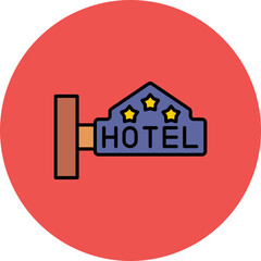 Hotel Sign Icon
