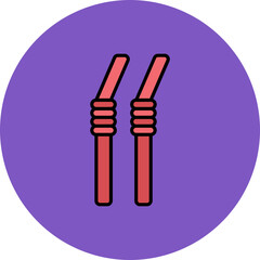 Plastic Straw Icon