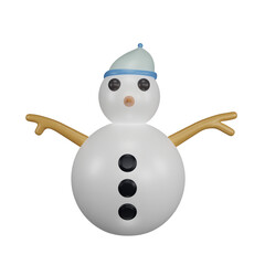 Snowman snow toy