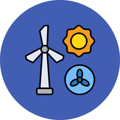 Energy Sources Icon