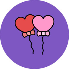 Balloons Icon