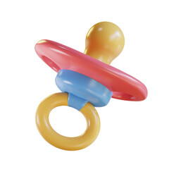 3d render baby Pacifier