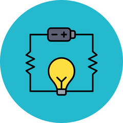 Electric Circuit Icon