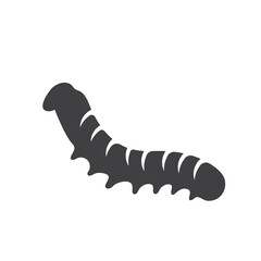 caterpillars  icon  vector element design template