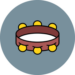 Tambourine Icon