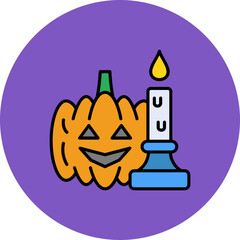 Obraz premium Halloween Icon