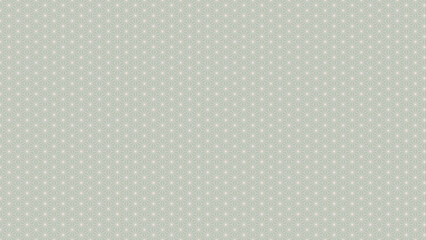 緑色の麻の葉模様。和色