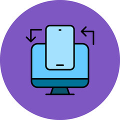 Phone Sync Icon