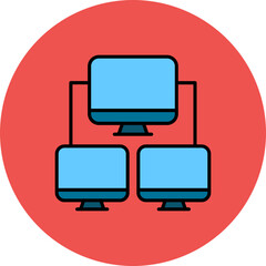 Computer Network Icon