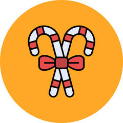 Candy cane Icon