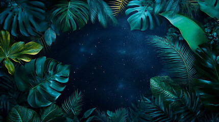Stunning Collection of Tropical Leaves Collection of tropical leaves foliage plant in green color with space clean isolated background
