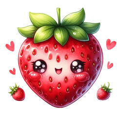 Obraz premium illustration of a strawberry