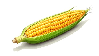 Single ear of corn
