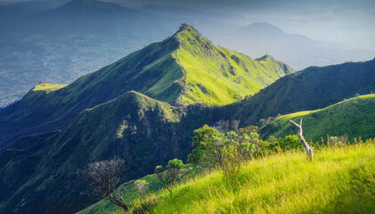 landscape in the mountains