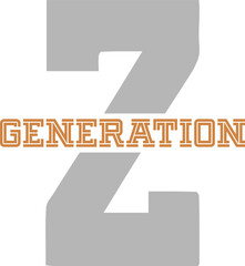 Generation Z SVG Design, Generation Z Tshirt Design, Generation Z Shirt, gen z svg, gen z tshirt, Generation Z Vector file, Generation SVG, zen z bundle, trendy svg, trendy t-shirt,