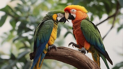 Obraz premium Cute parrot