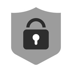 Total Lock – Shield with Lock Representing Full Security Features