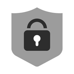 Total Lock – Shield with Lock Representing Full Security Features