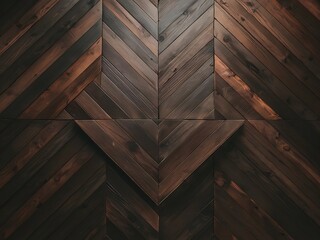 Top view of dark wooden planks