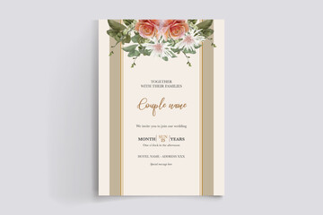 floral bridal shower invitation templates