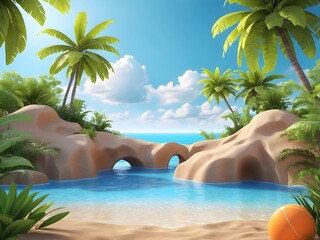 adorable summer background