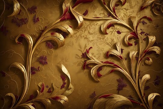 Gold background texture. Element of design.